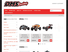 Tablet Screenshot of dms-racing.com
